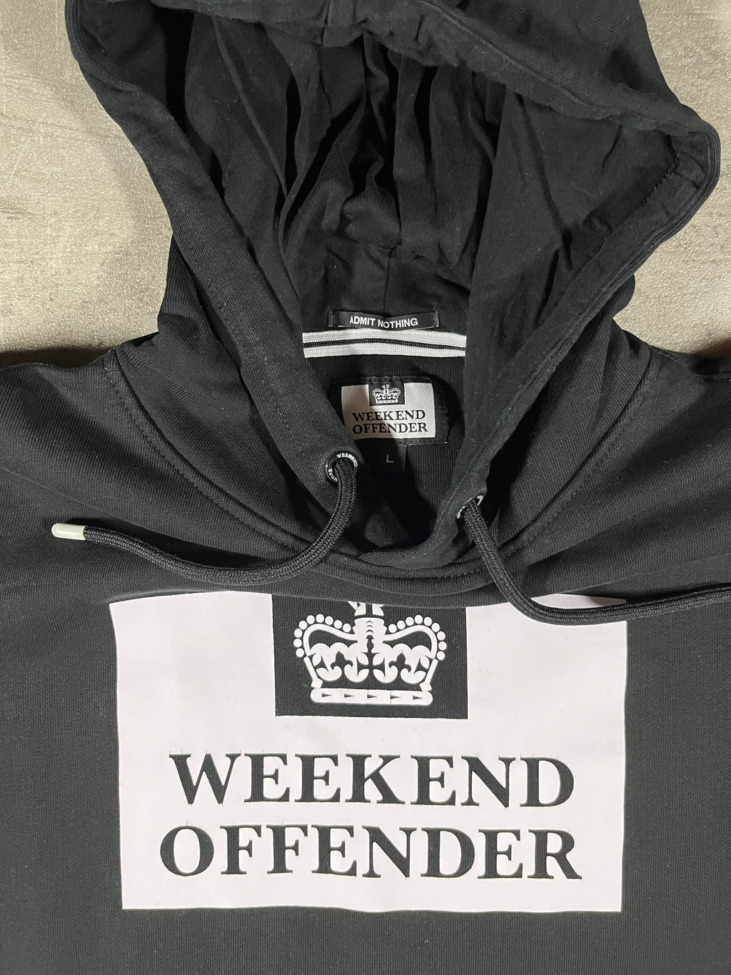 Weekend Offender Pullover Schwarz L