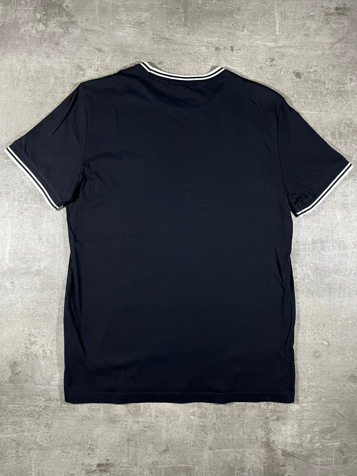 Fred Perry T-shirt Schwarz/ Weiß M