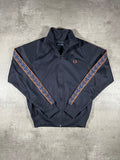 Fred Perry Trainingsjacke Taped Schwarz S
