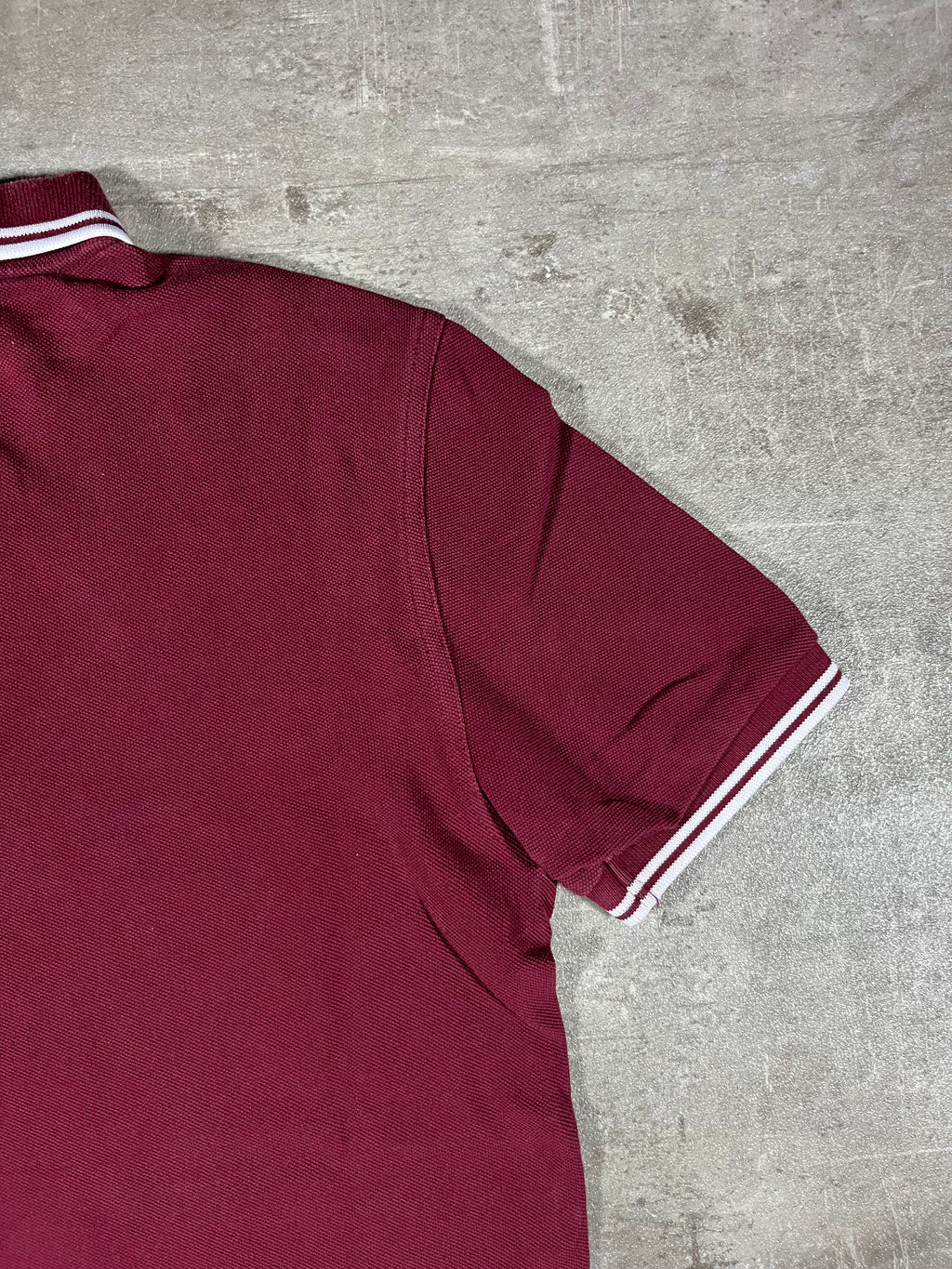 Fred Perry Poloshirt Bordeaux S