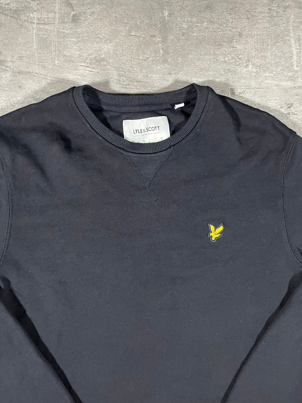 Lyle & Scott Sweater Schwarz M