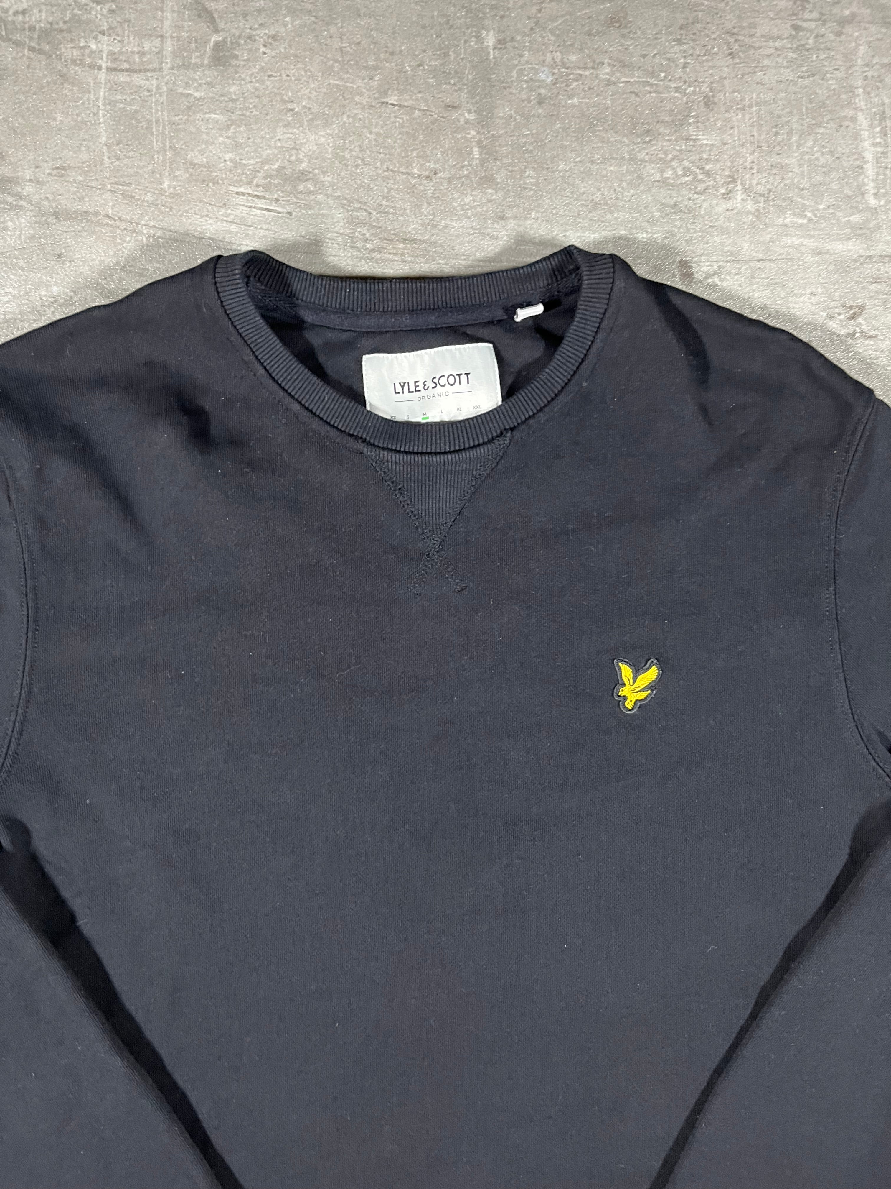 Lyle & Scott Sweater Schwarz M