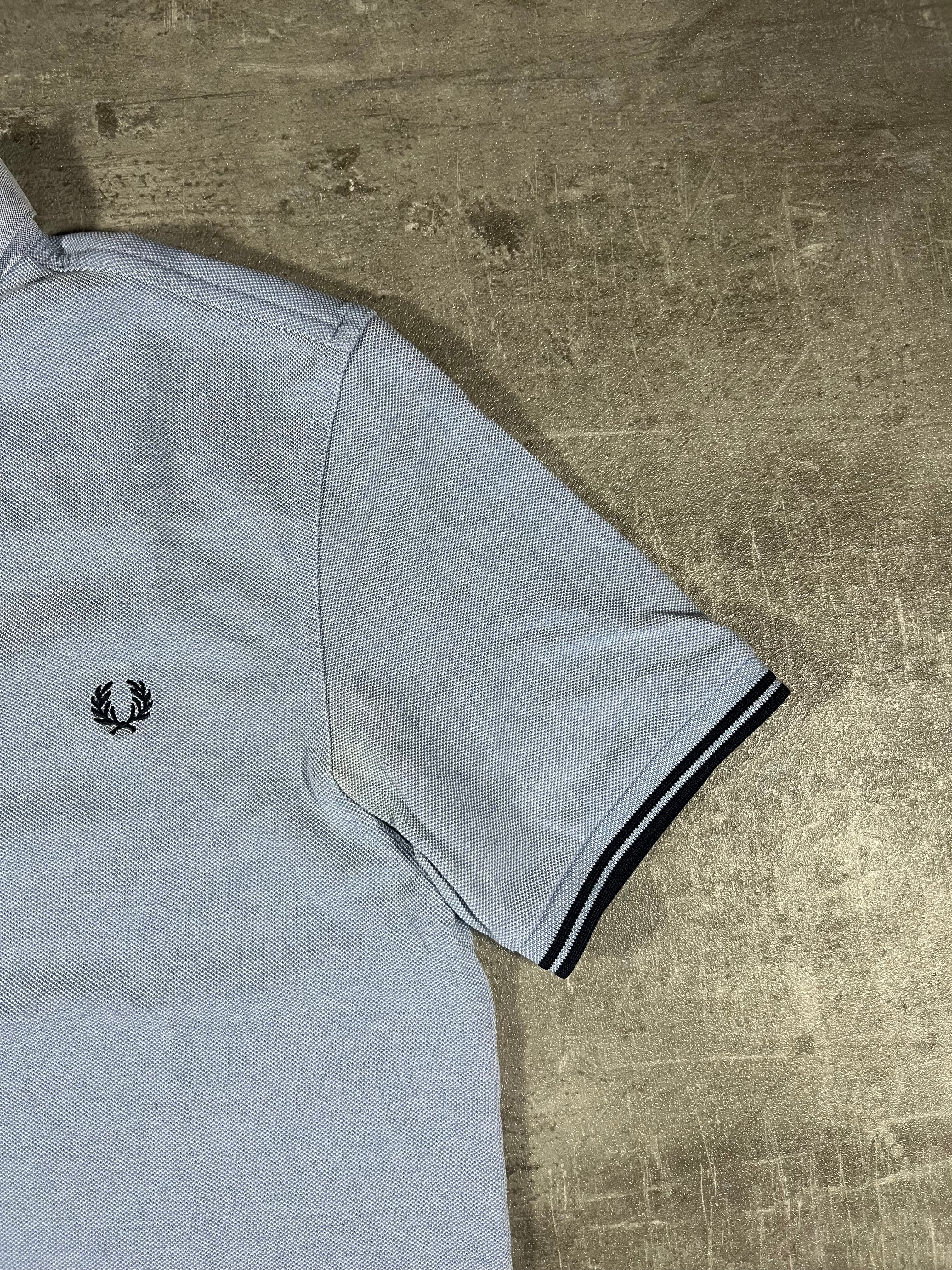 Fred Perry Poloshirt Hellblau M