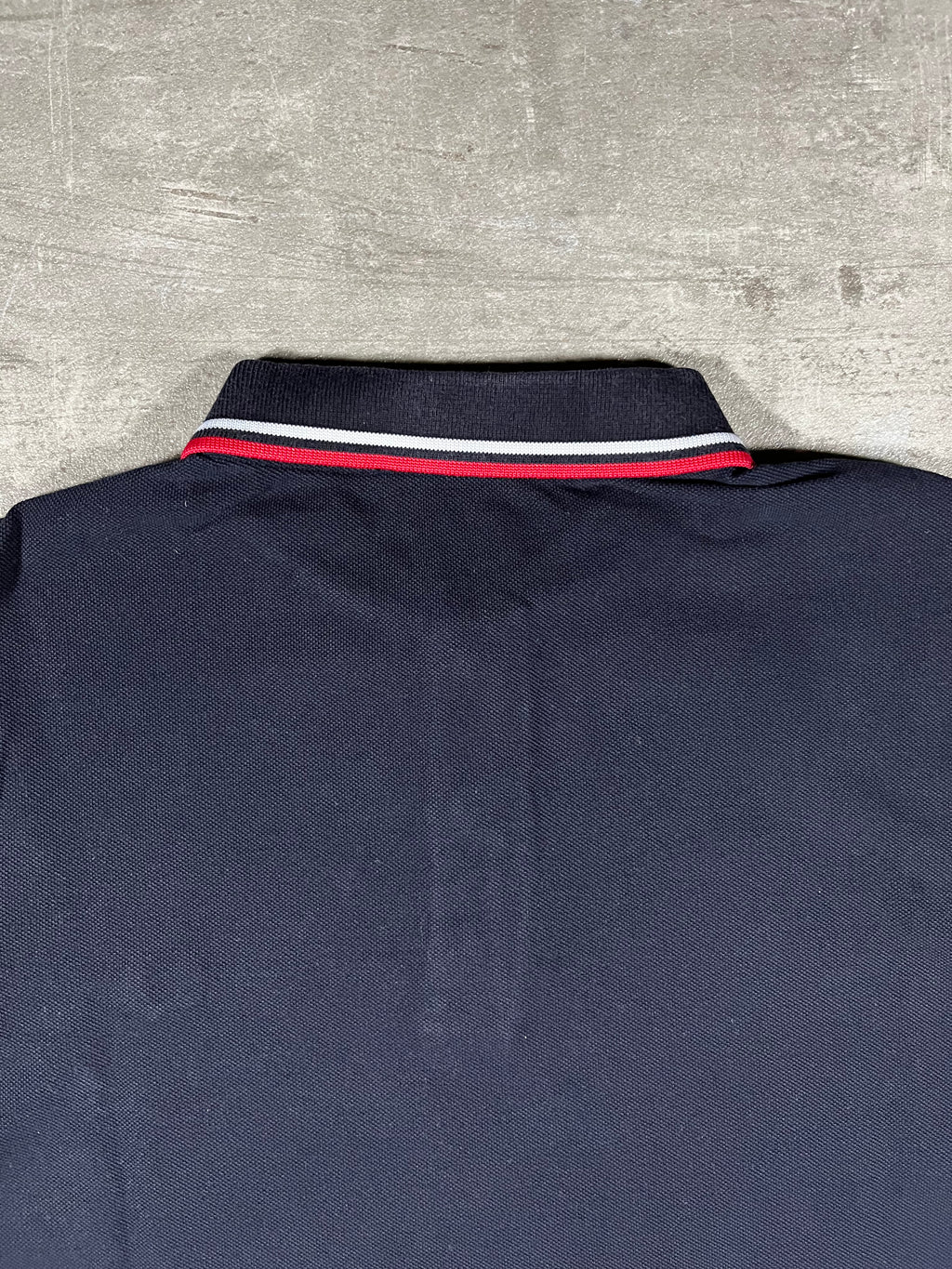 Fred Perry Poloshirt Schwarz/ Weiß/ Rot S