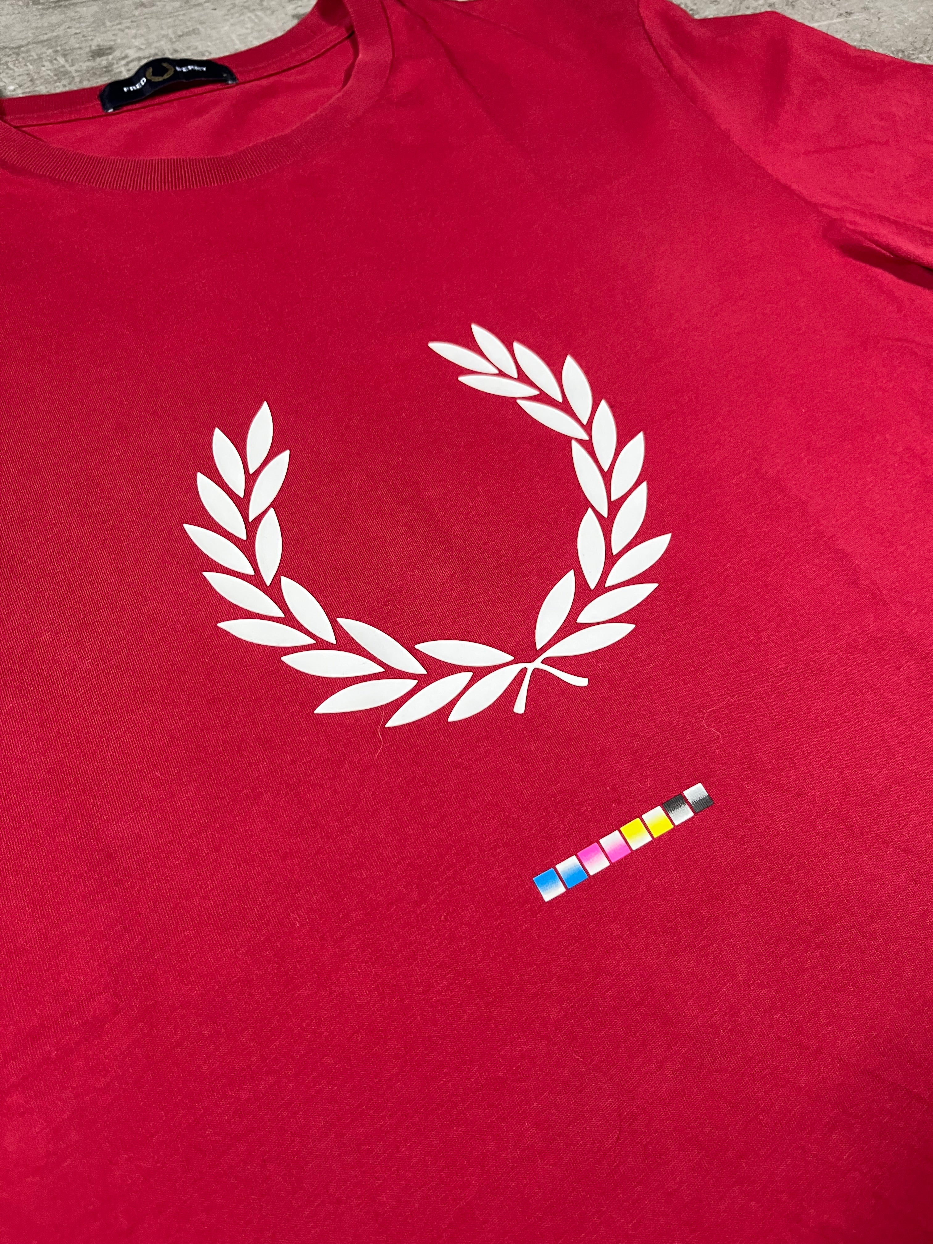 Fred Perry T-shirt Rot L