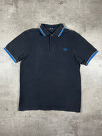 Fred Perry Poloshirt Schwarz S