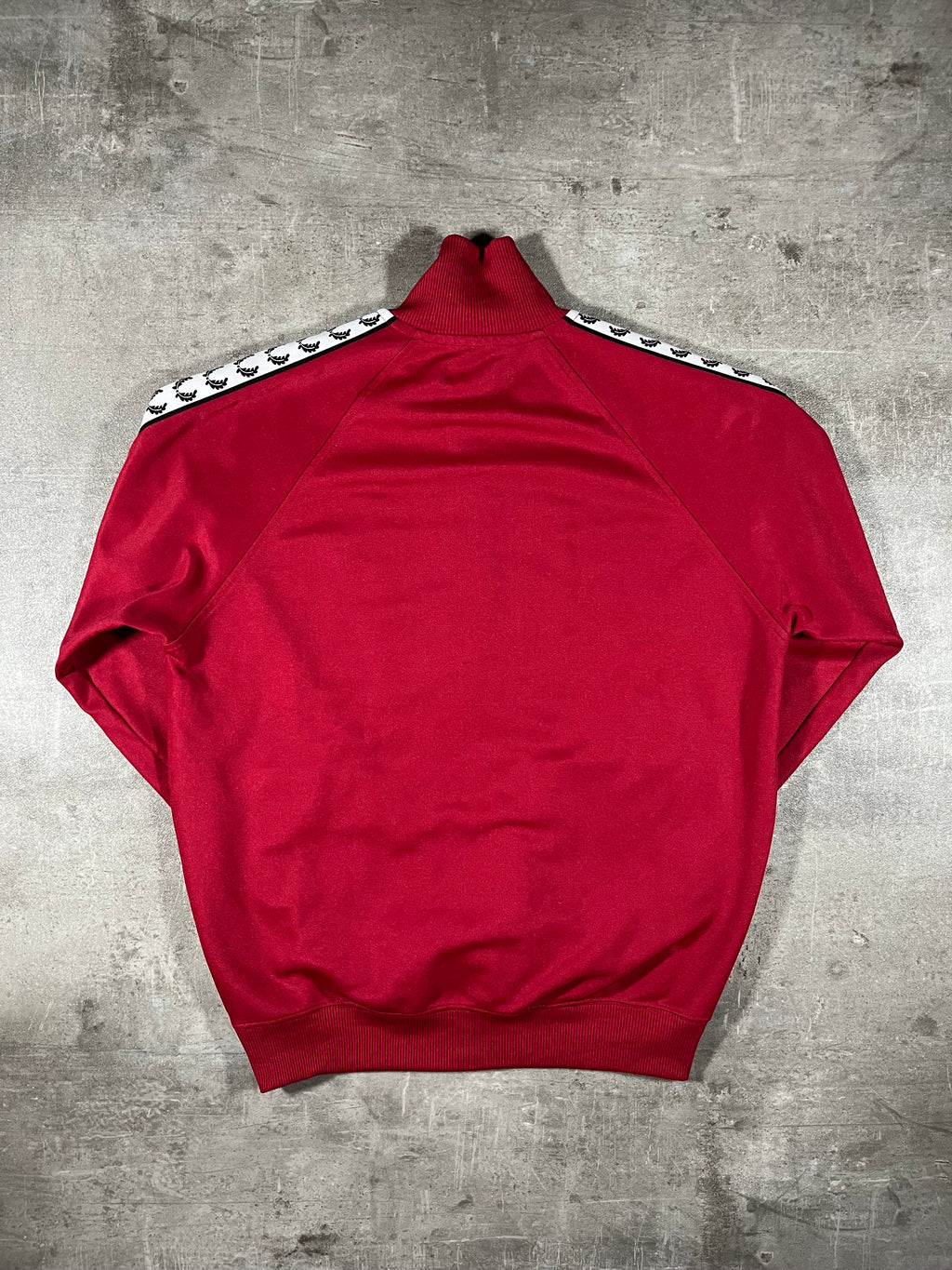 Fred Perry Trainingsjacke Rot M