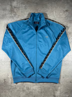 Fred Perry Trainingsjacke Taped Blau XL