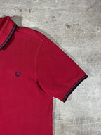 Fred Perry Poloshirt Rot M