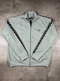 Fred Perry Trainingsjacke Taped Mintgrün XL