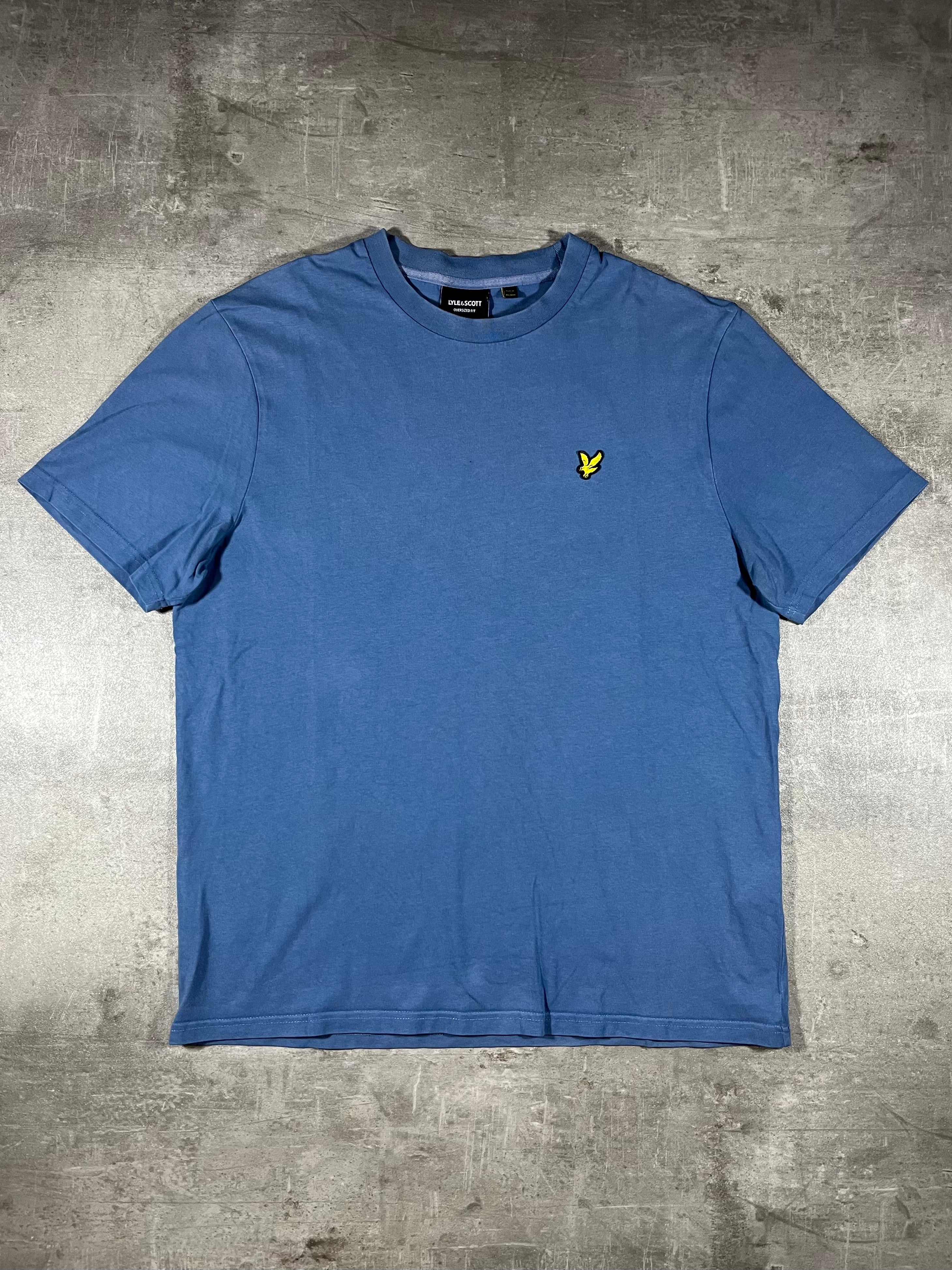 Lyle & Scott T-shirt Ski Scotland Hellblau Oversized M