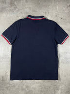 Fred Perry Poloshirt Schwarz/ Weiß/ Rot M