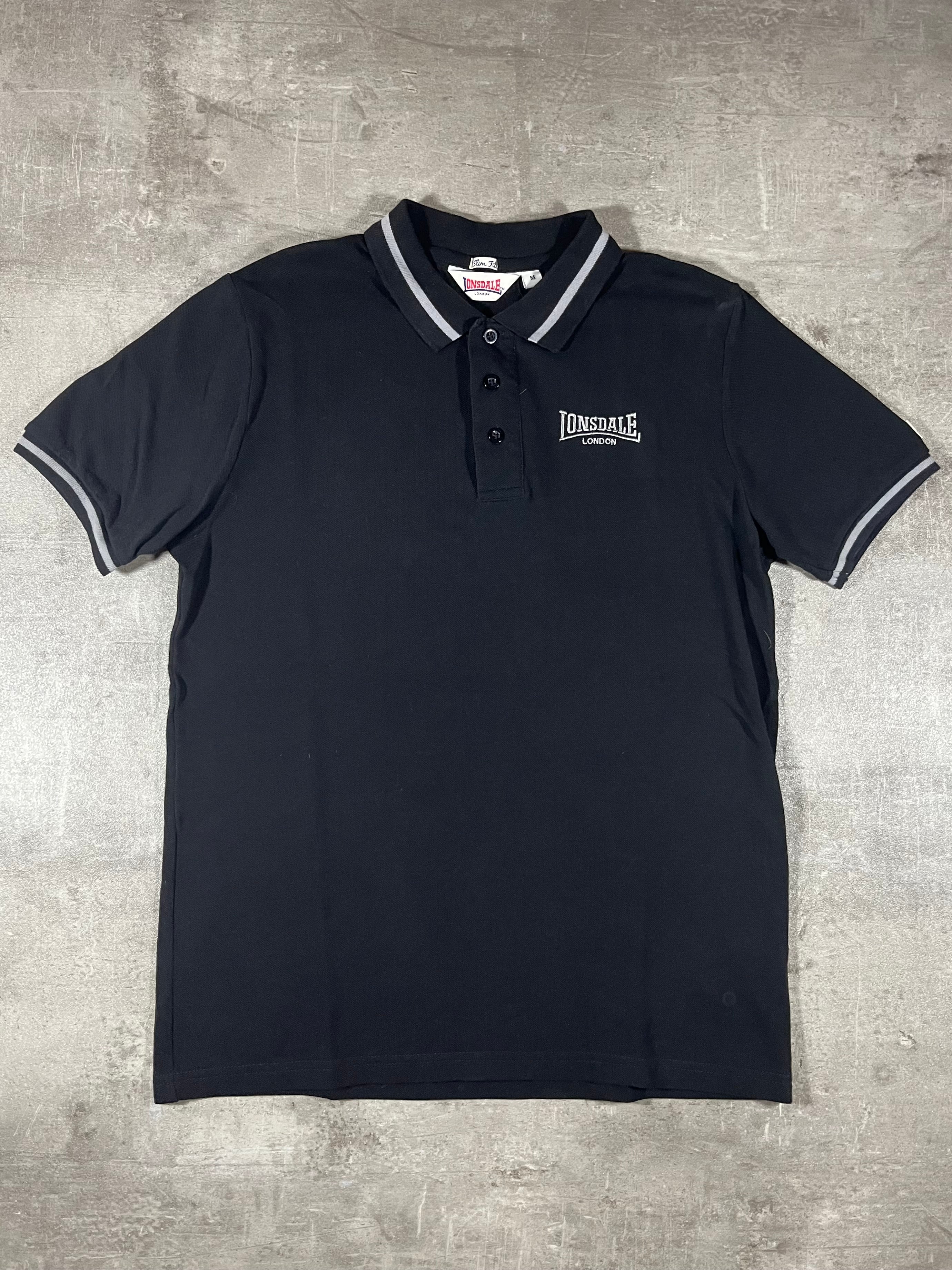 Lonsdale Poloshirt Schwarz M