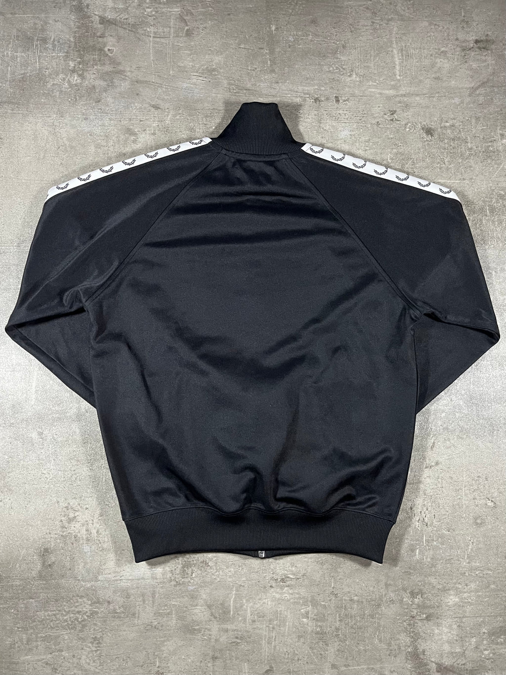 Fred Perry Trainingsjacke Taped Schwarz S
