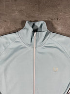 Fred Perry Trainingsjacke Taped Hellblau L