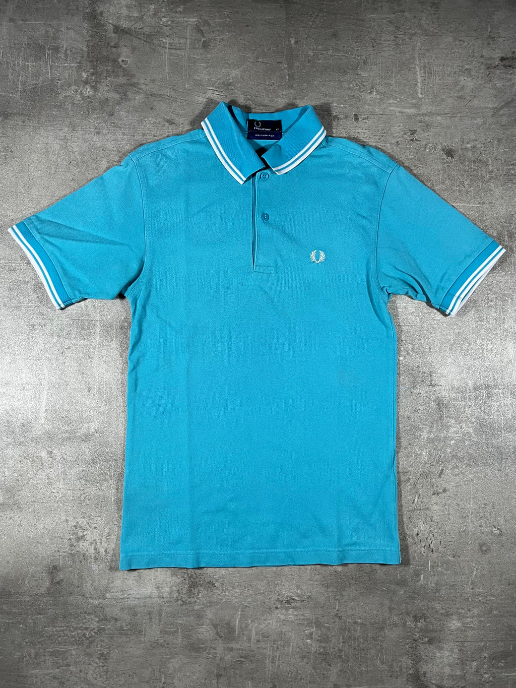 Fred Perry Poloshirt Hellblau XS
