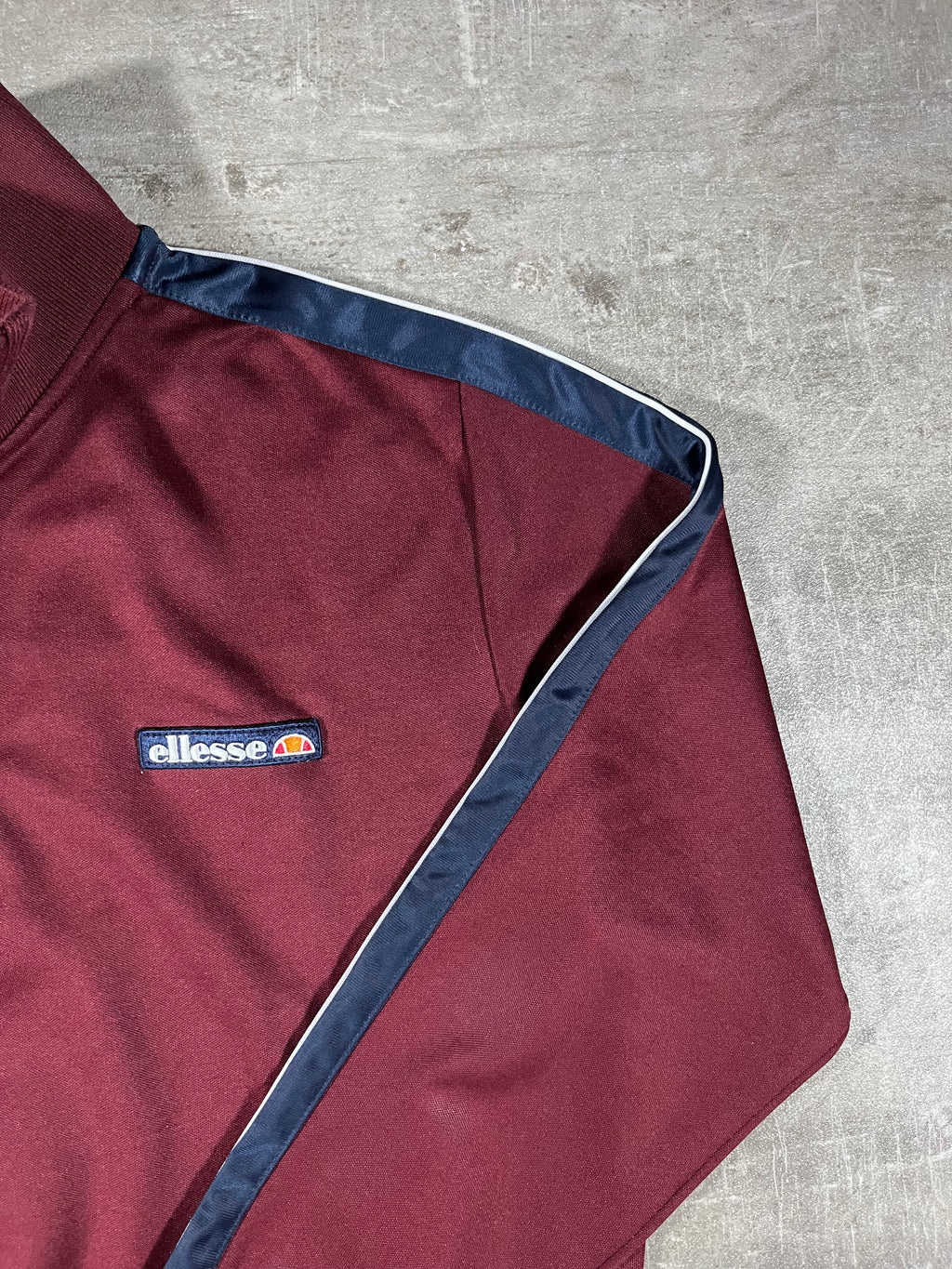 ellesse Half-Zip Bordeaux M