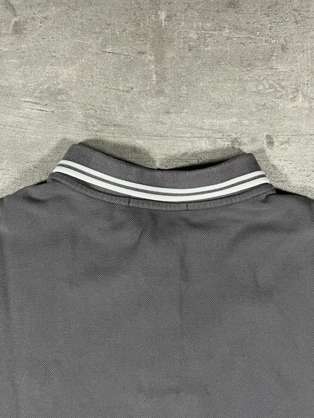 Fred Perry Poloshirt Grau/ Weiß M