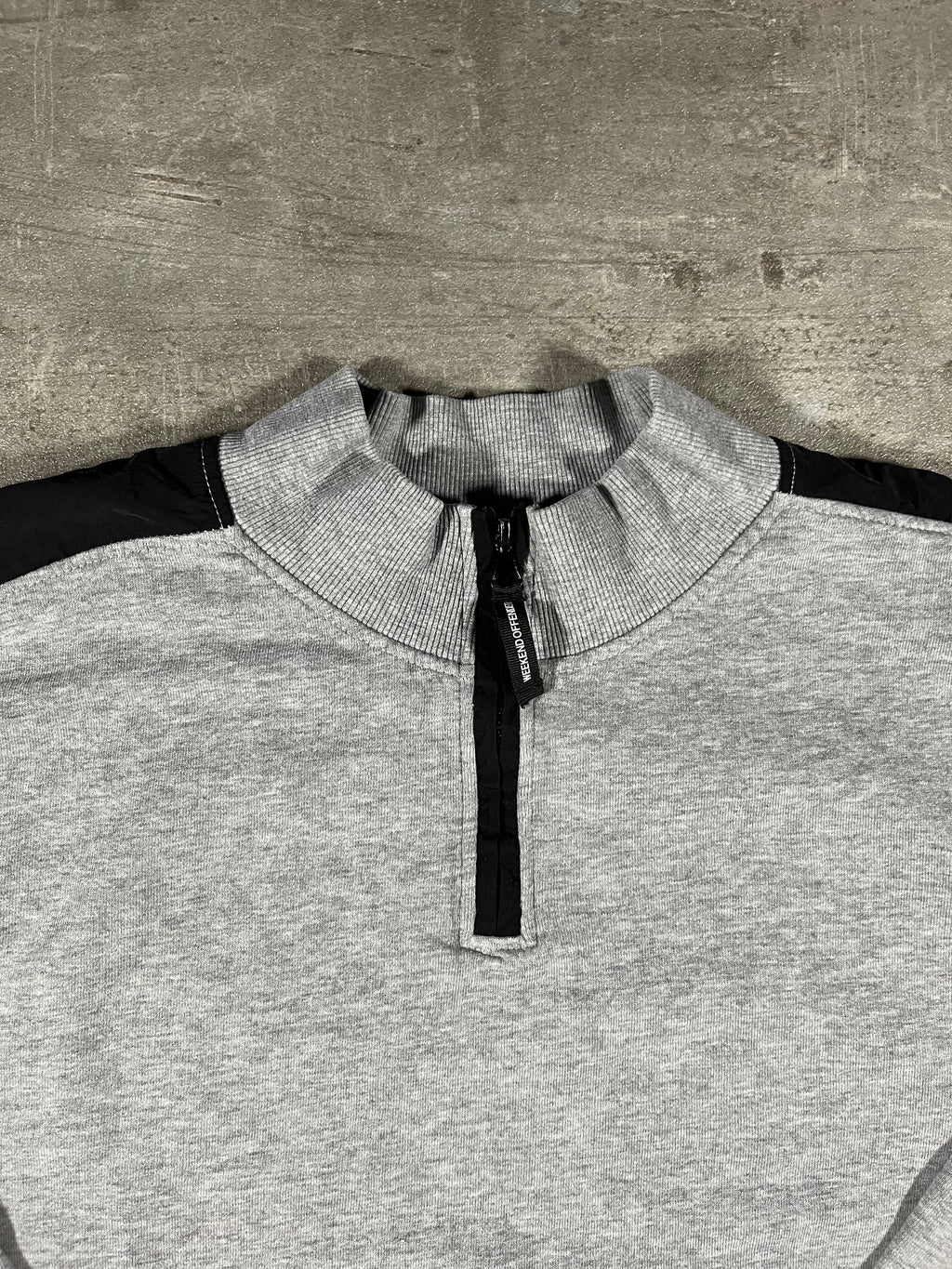 Weekend Offender Quarter-Zip Grau XL