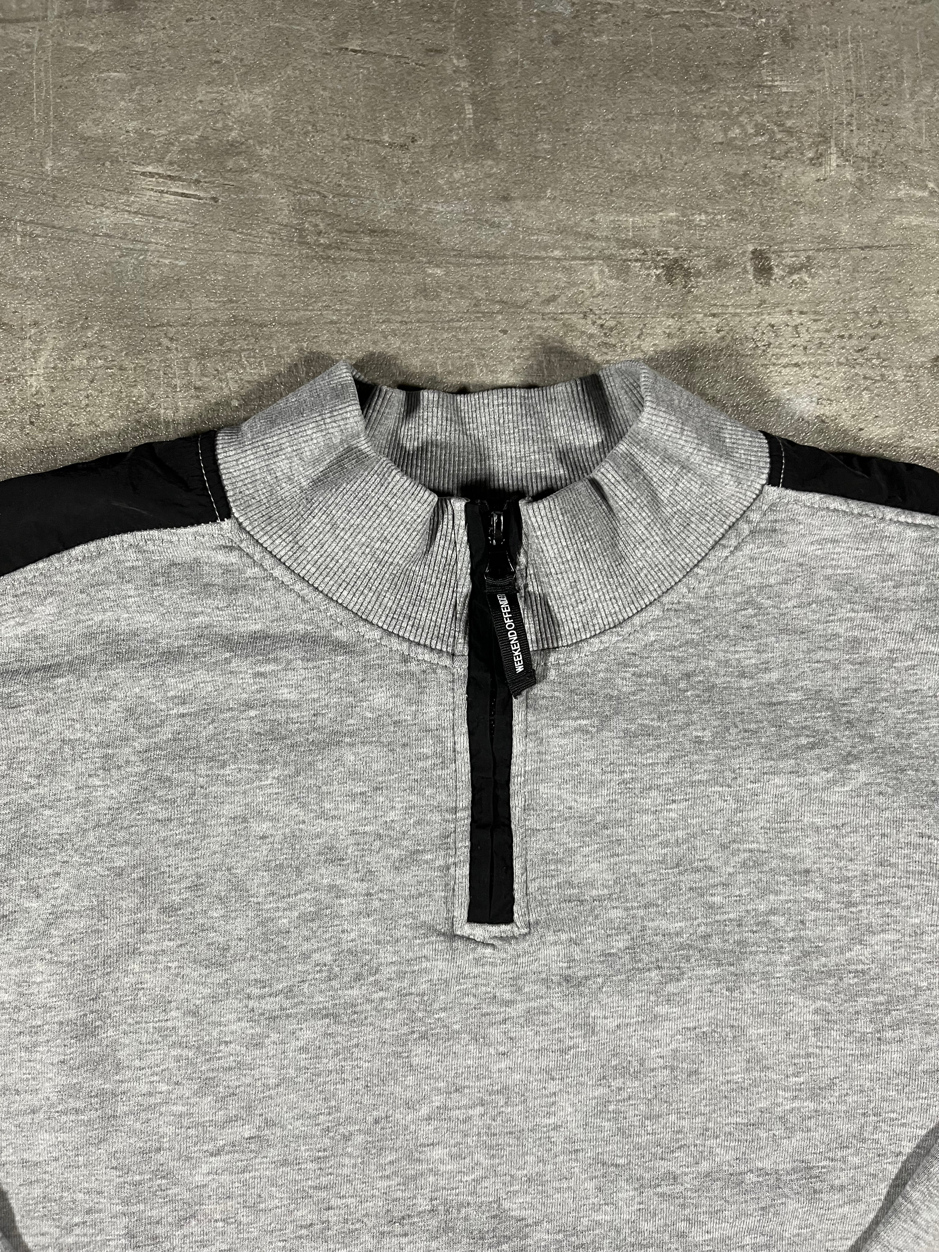 Weekend Offender Quarter-Zip Grau XL