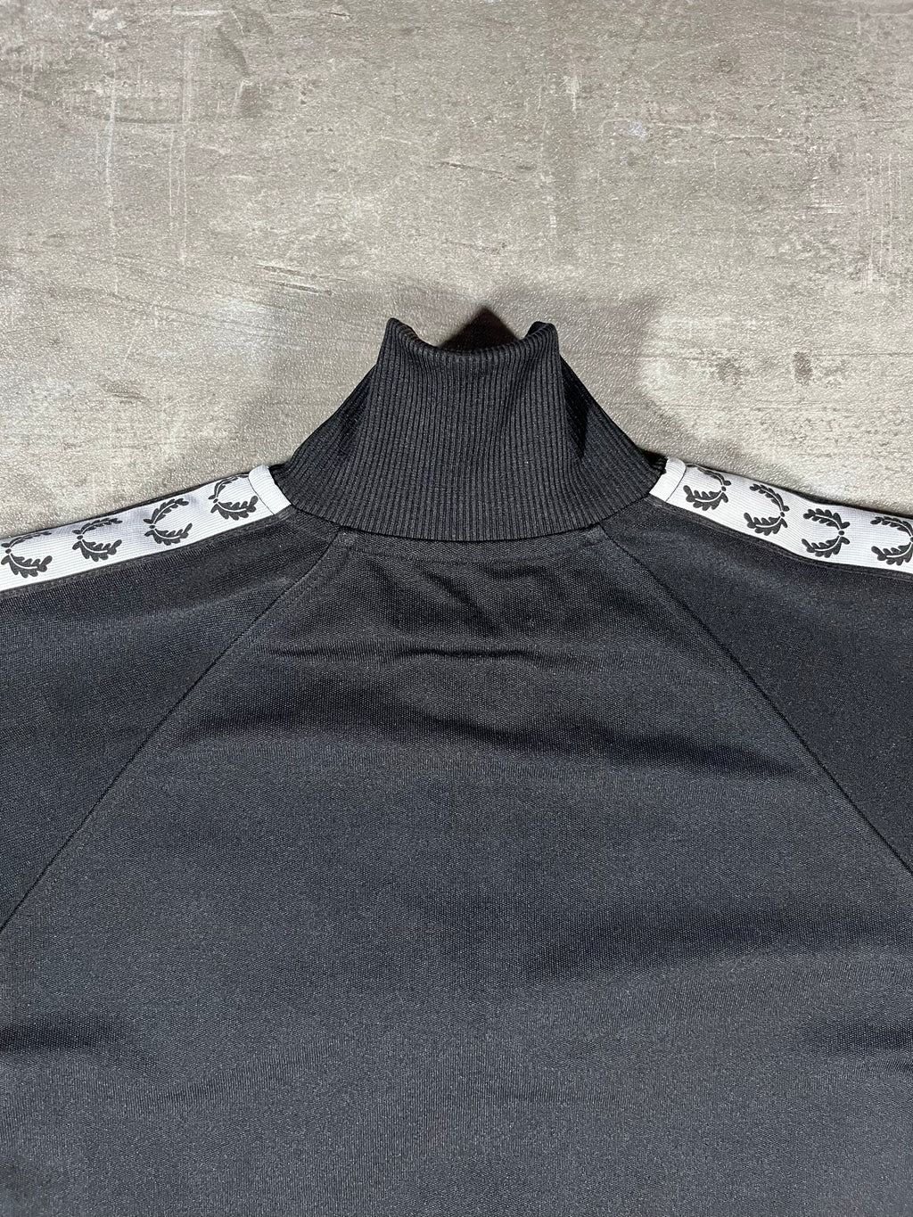 Fred Perry Trainingsjacke Schwarz S