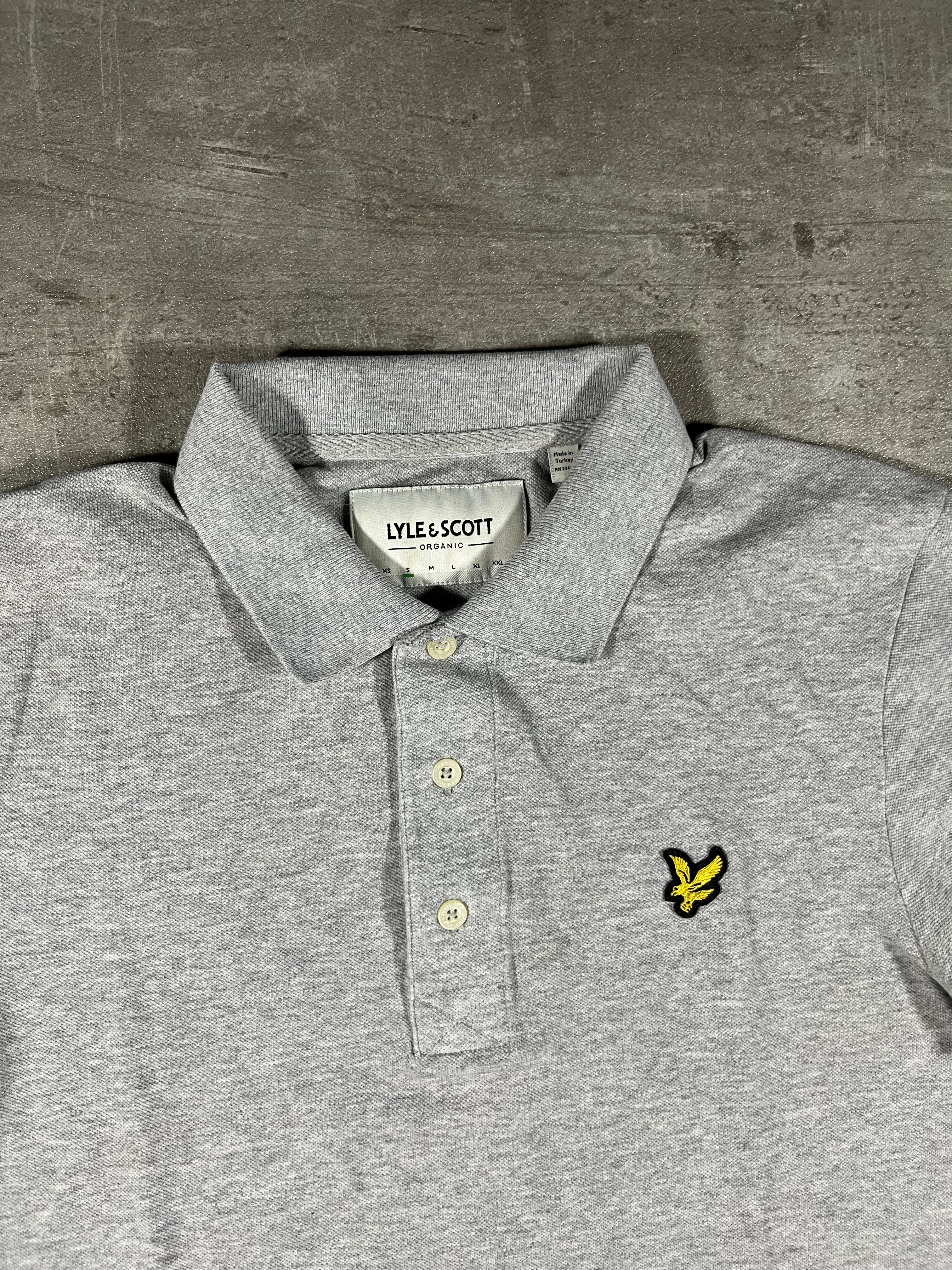 Lyle & Scott Poloshirt Grau S