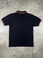 Fred Perry Poloshirt Schwarz/ Weiß/ Rot S