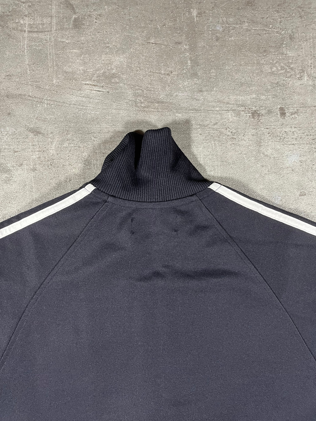 Fred Perry Vintage Trainingsjacke Taped Schwarz/ Weiß XS