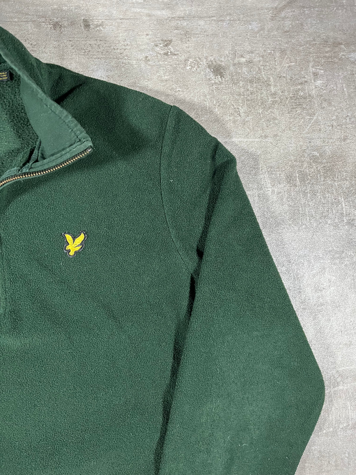 Lyle & Scott Half-Zip Fleece Dunkelgrün M