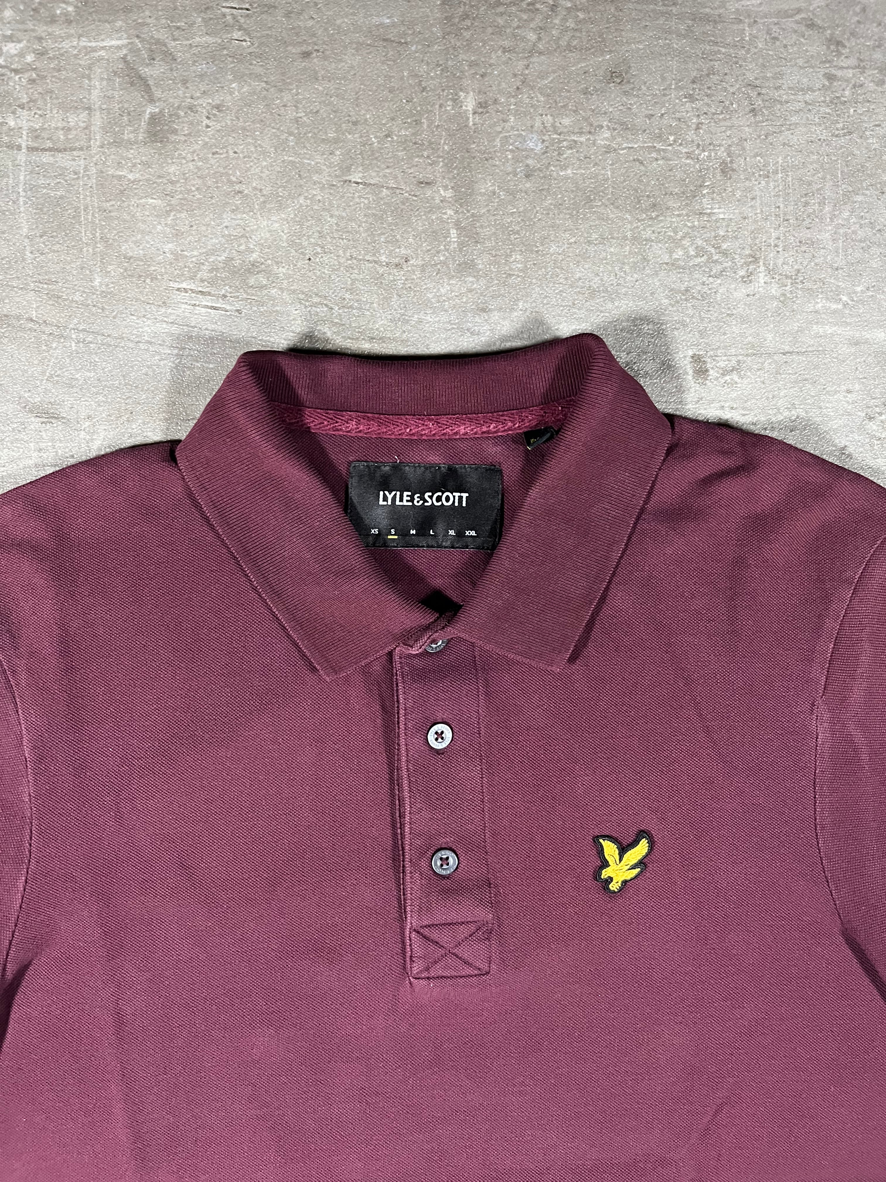 Lyle & Scott Poloshirt Bordeaux S