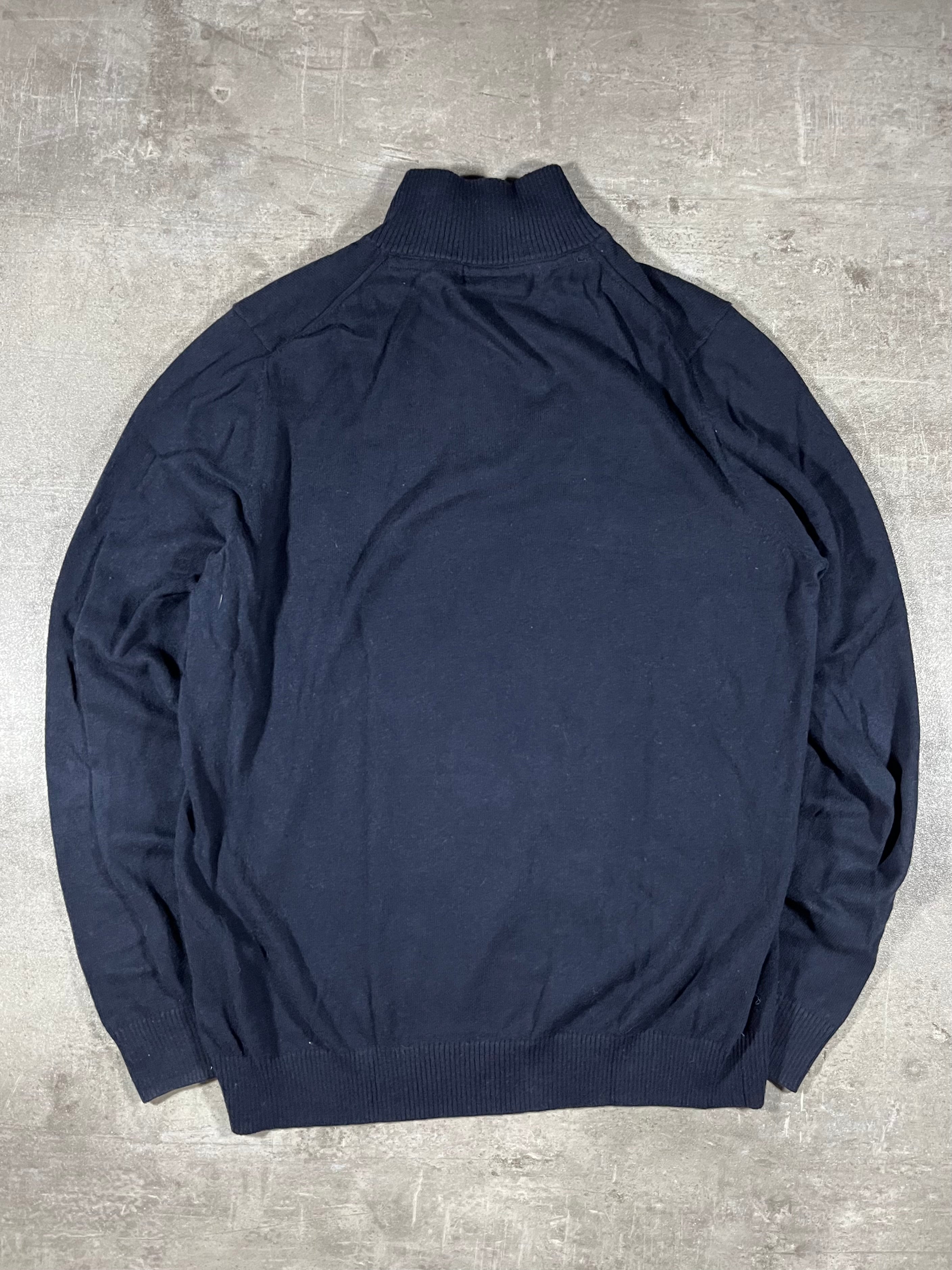 Lyle & Scott Half-Zip Schwarz M