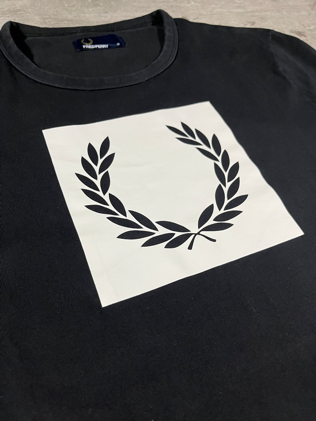 Fred Perry T-shirt Schwarz M