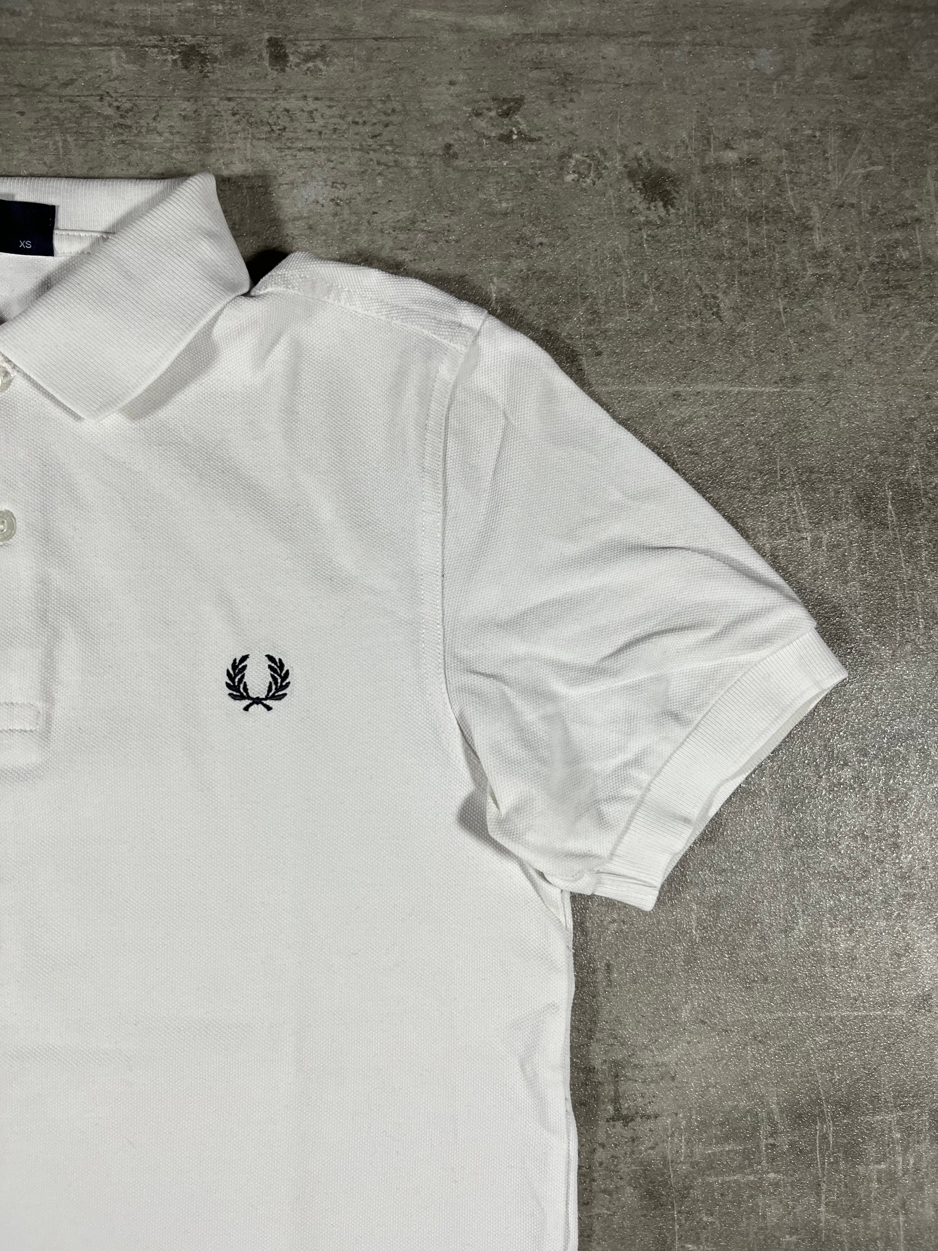 Fred Perry Poloshirt Weiß XS