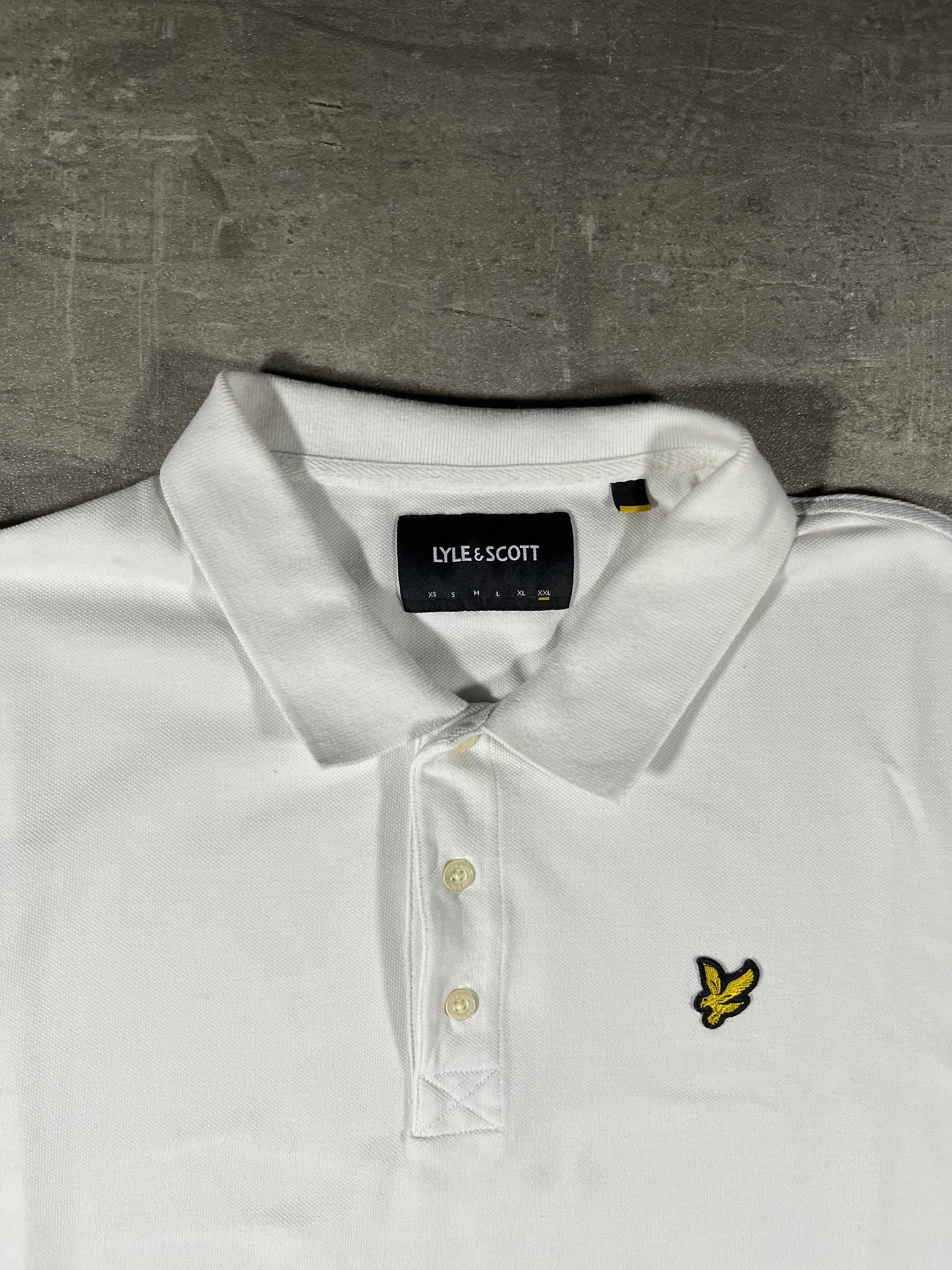 Lyle & Scott Poloshirt Weiß XXL
