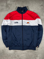 ellesse Trainingsjacke Caprini Blau/ Weiß/ Rot M