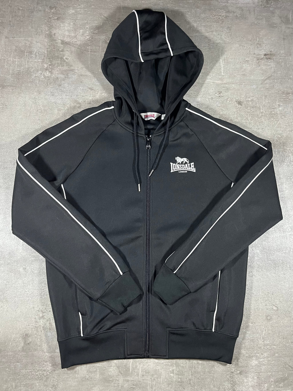 Lonsdale Trainingsjacke Schwarz M