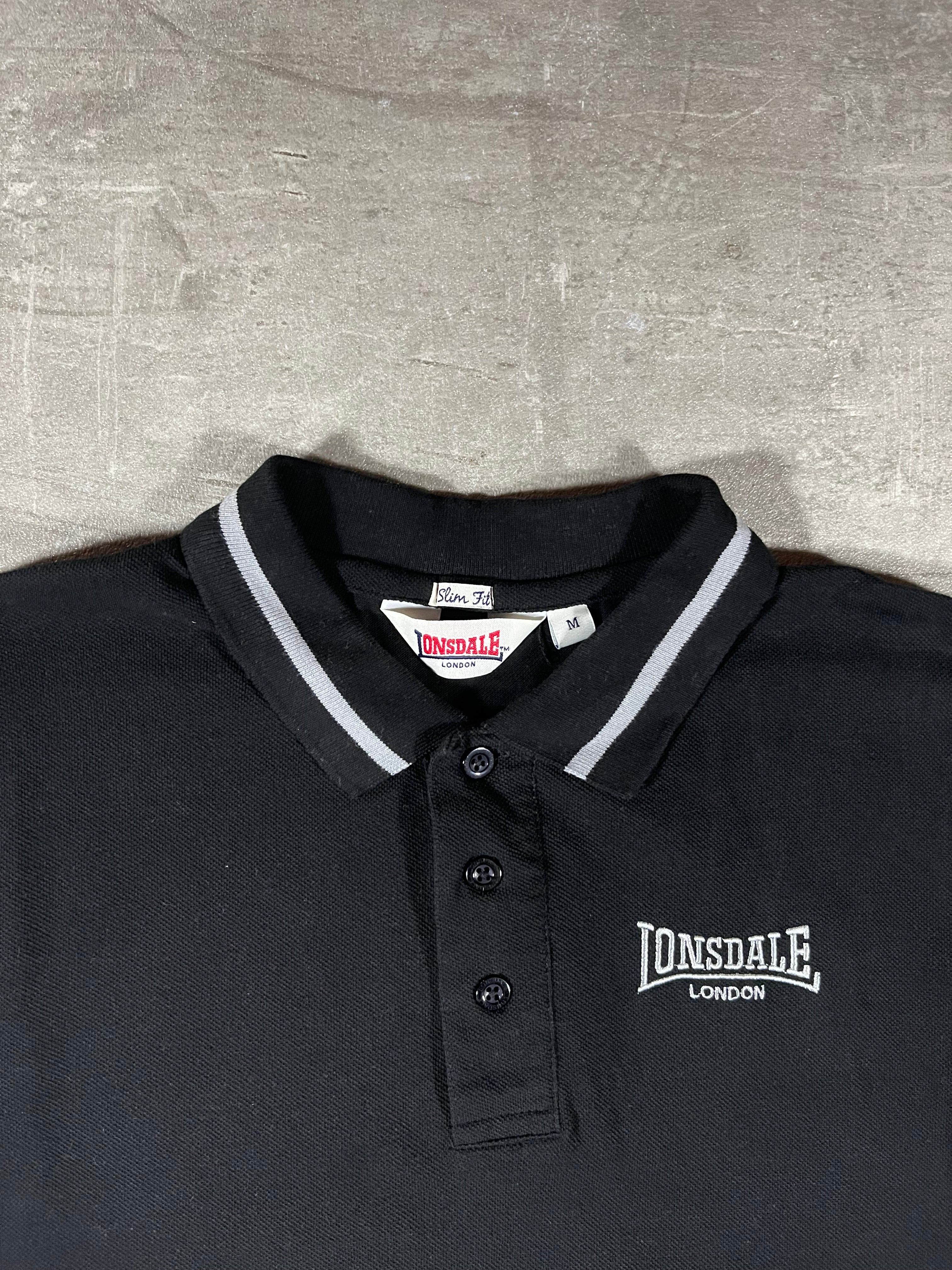 Lonsdale Poloshirt Schwarz M