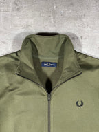 Fred Perry Trainingsjacke Olivgrün L