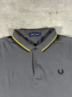 Fred Perry Poloshirt Grau M