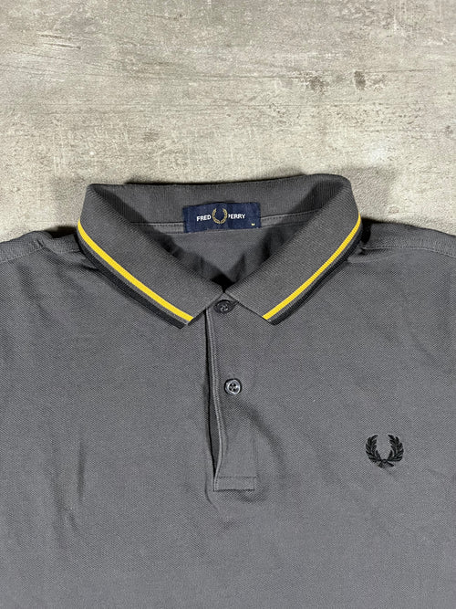 Fred Perry Poloshirt Grau M