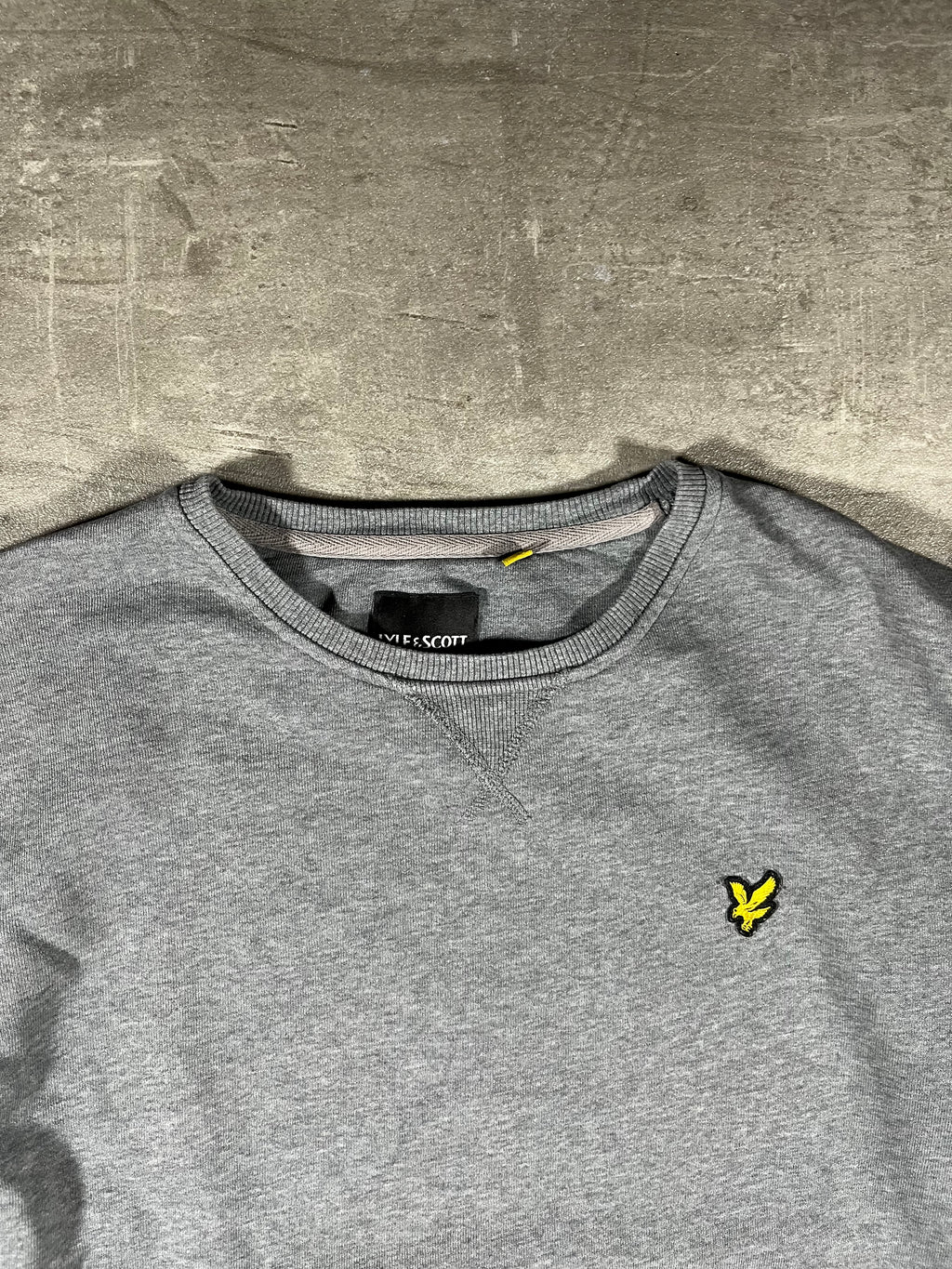 Lyle & Scott Sweater Grau L