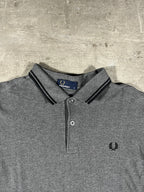 Fred Perry Poloshirt Grau M