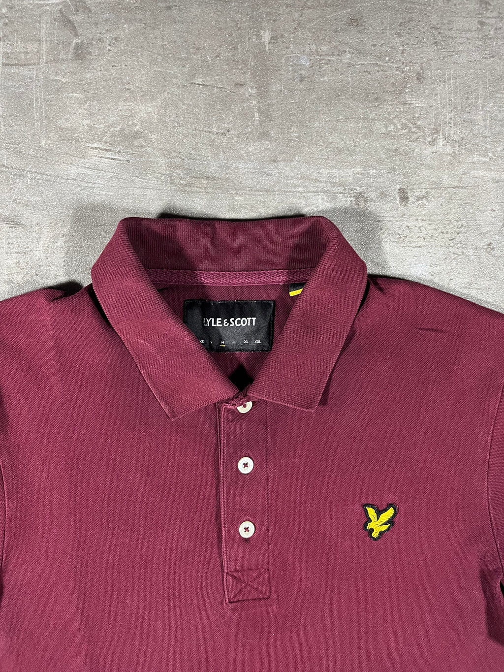 Lyle & Scott Poloshirt Bordeaux M