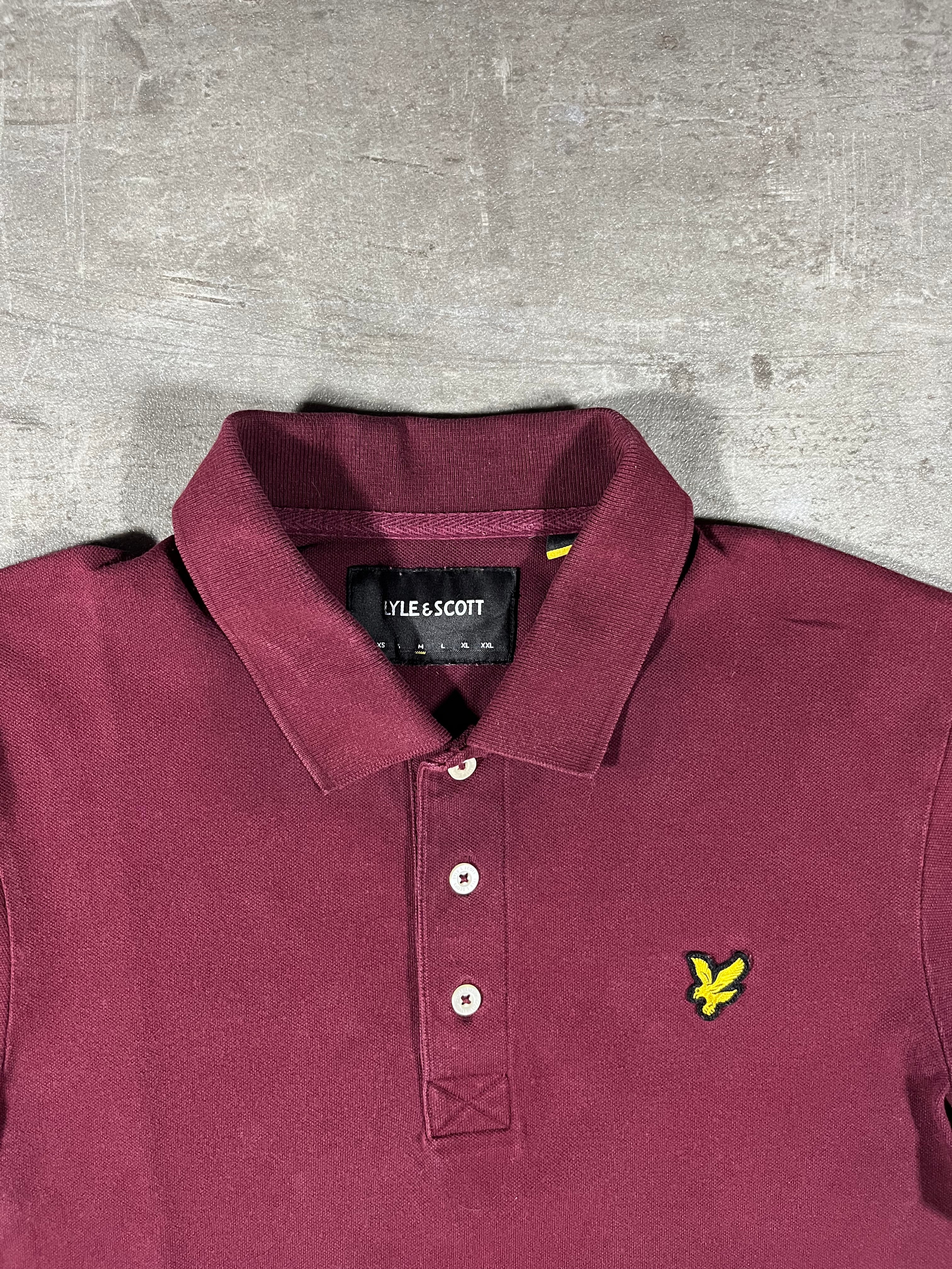 Lyle & Scott Poloshirt Bordeaux M