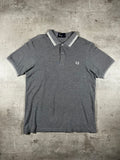 Fred Perry Poloshirt Grau M