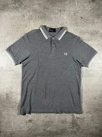 Fred Perry Poloshirt Grau M