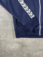 Fred Perry Vintage Trainingsjacke Taped Dunkelblau S