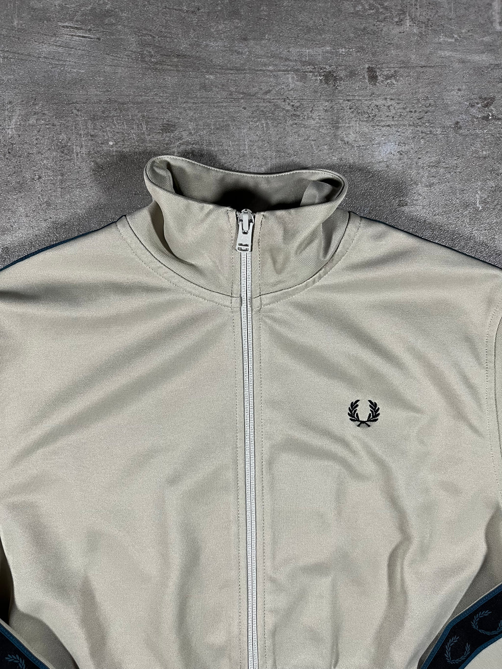 Fred Perry Trainingsjacke Cropped Beige S