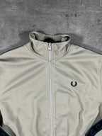Fred Perry Trainingsjacke Cropped Beige S