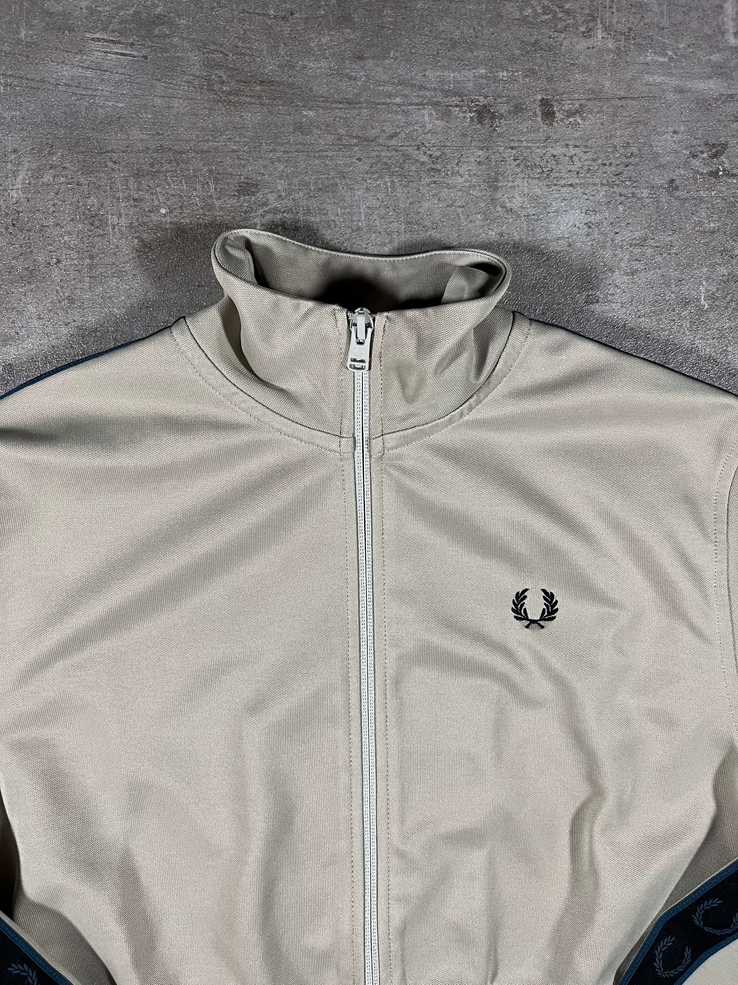 Fred Perry Trainingsjacke Cropped Beige S